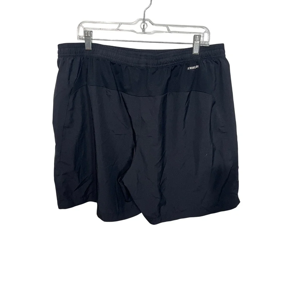 Adidas Aeroready Primegreen Training Shorts Mens 2XL Black Zipper Pockets